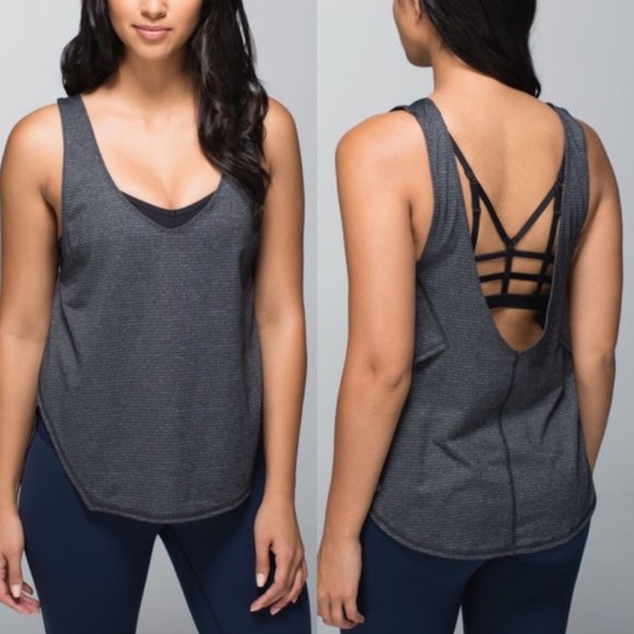 lululemon athletica Tops - Lululemon Seek The Heat Tank Bra Set 2 in 1
